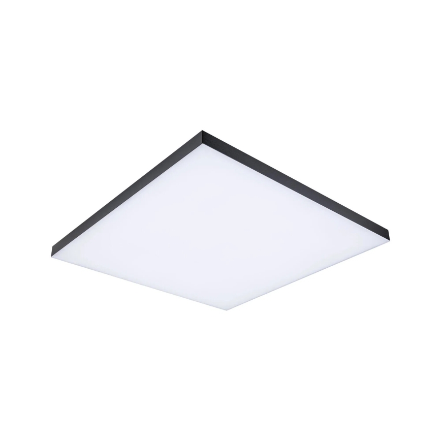 Paulmann 79913 - LED/31W RGBW Stmívatelné stropní svítidlo LORIA 230V 3000-6500K 59,5x59,5 cm černá + dálkové ovládání