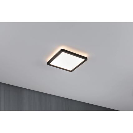 Paulmann 79920 - LED/11,2W Stmívatelný panel ATRIA 230V 3000K 19x19 cm černá