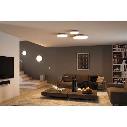Paulmann 79931 - LED/16,5W IP44 Stmívatelné stropní svítidlo LORIA 230V 2700-6500K