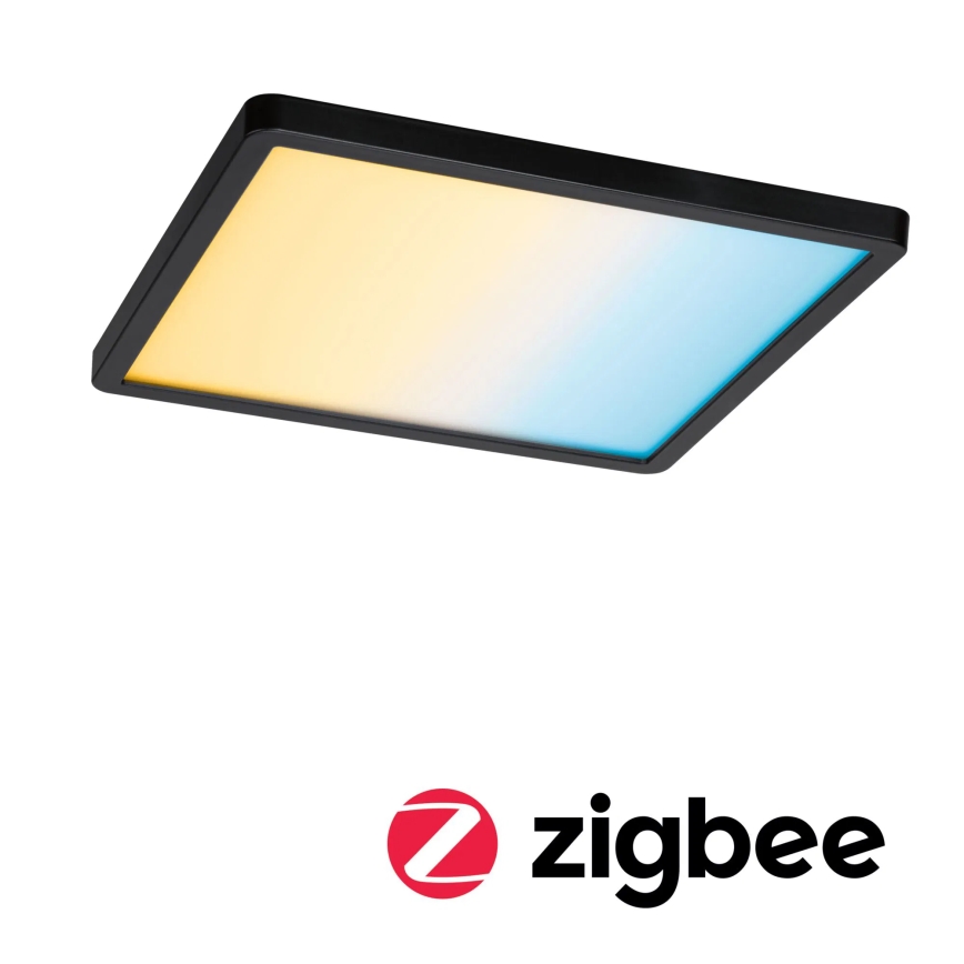 Paulmann 79967 - LED/16W IP44 Stmívatelné koupelnové podhledové svítidlo AREO 230V 23x23 cm černá