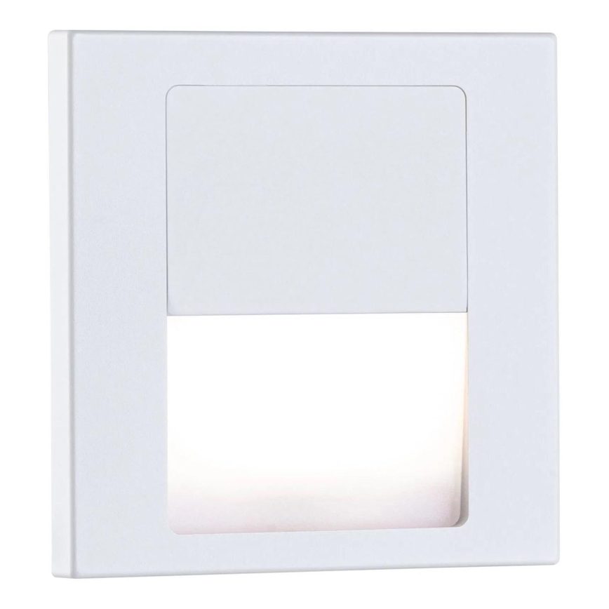 Paulmann 79999 - LED/1W Schodišťové svítidlo TSARO 230V Follow/bílá