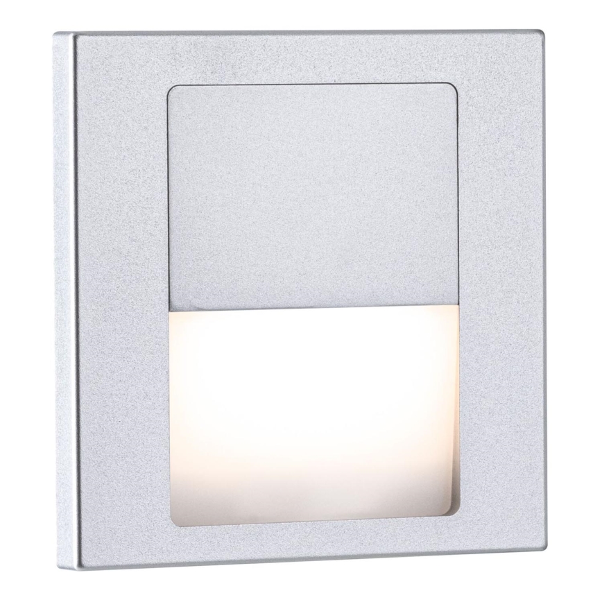 Paulmann 80000 - LED/1W Schodišťové svítidlo TSARO 230V Follow/matný chrom