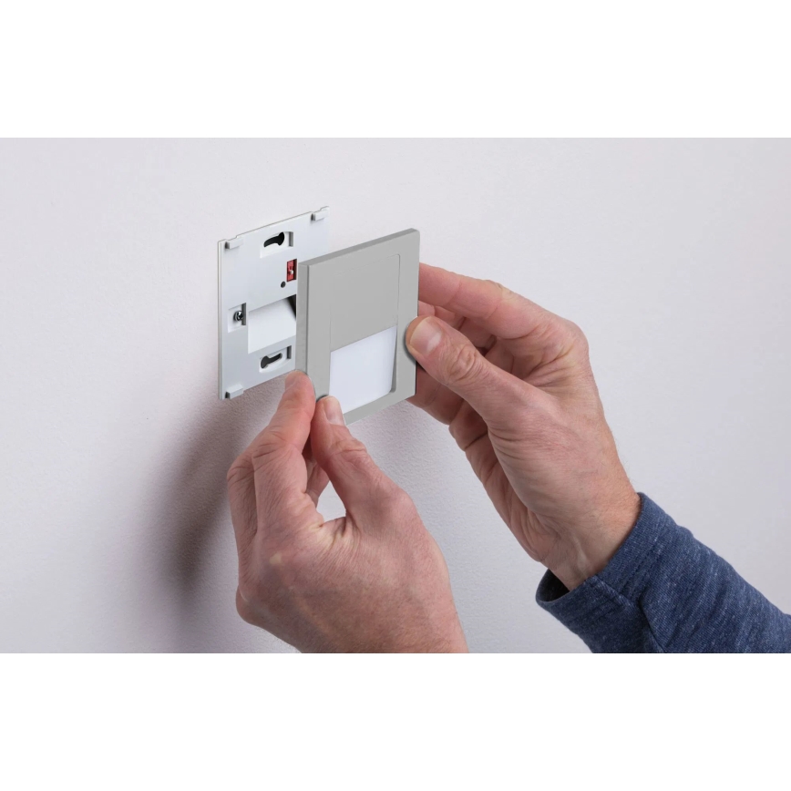Paulmann 80000 - LED/1W Schodišťové svítidlo TSARO 230V Follow/matný chrom