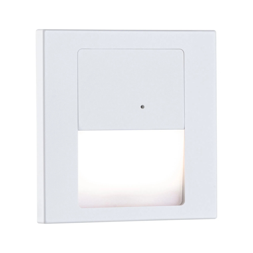 Paulmann 80002 - LED/1W Schodišťové svítidlo se senzorem TSARO 230V Lead/bílá