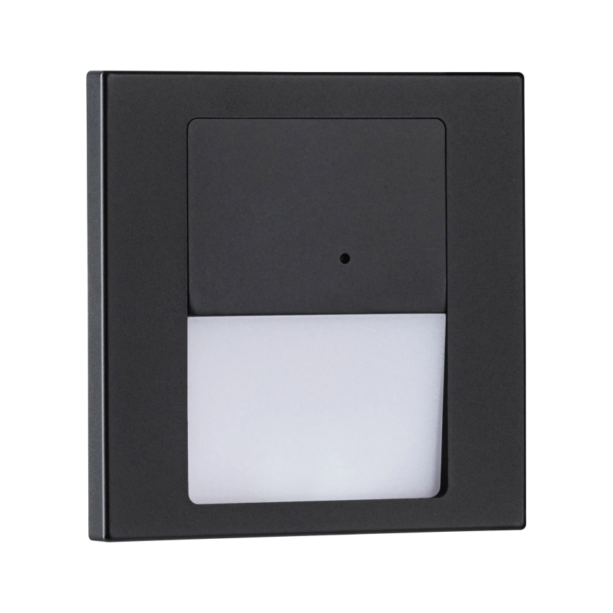 Paulmann 80004 - LED/1W Schodišťové svítidlo se senzorem TSARO 230V Lead/černá