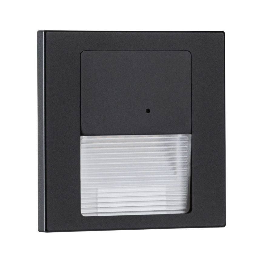 Paulmann 80004 - LED/1W Schodišťové svítidlo se senzorem TSARO 230V Lead/černá