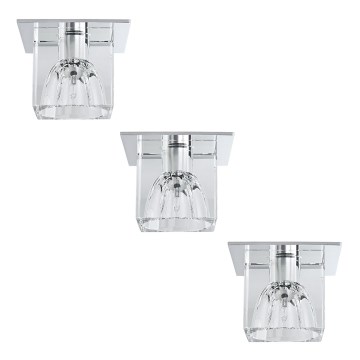 Paulmann 92018 - SADA 3x Podhledové svítidlo QUALITY LINE 3xG4/10W/230V/12V Paulmann 92018 - SADA 3x Podhledové svítidlo QUALITY LINE 3xG4/10W/230V/12V