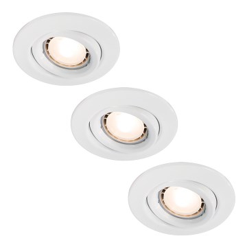 Paulmann 92024 - SADA 3x LED podhledové svítidlo PREMIUM LINE 3xGU10-LED/3,5W/230V Paulmann 92024 - SADA 3x LED podhledové svítidlo PREMIUM LINE 3xGU10-LED/3,5W/230V