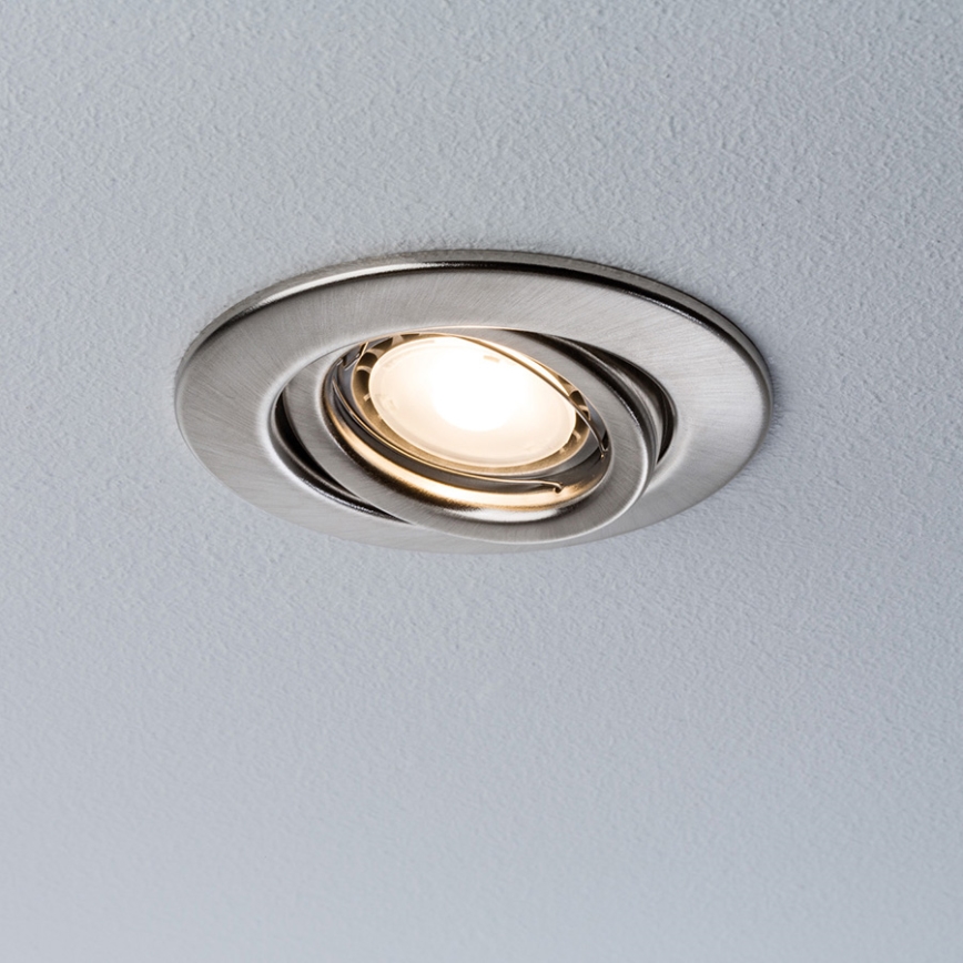 Paulmann 92025 - SADA 3x LED podhledové svítidlo QUALITY LINE 3xGU10-LED/3,5W/230V