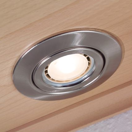 Paulmann 92025 - SADA 3x LED podhledové svítidlo QUALITY LINE 3xGU10-LED/3,5W/230V
