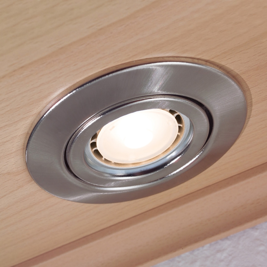 Paulmann 92025 - SADA 3x LED podhledové svítidlo QUALITY LINE 3xGU10-LED/3,5W/230V