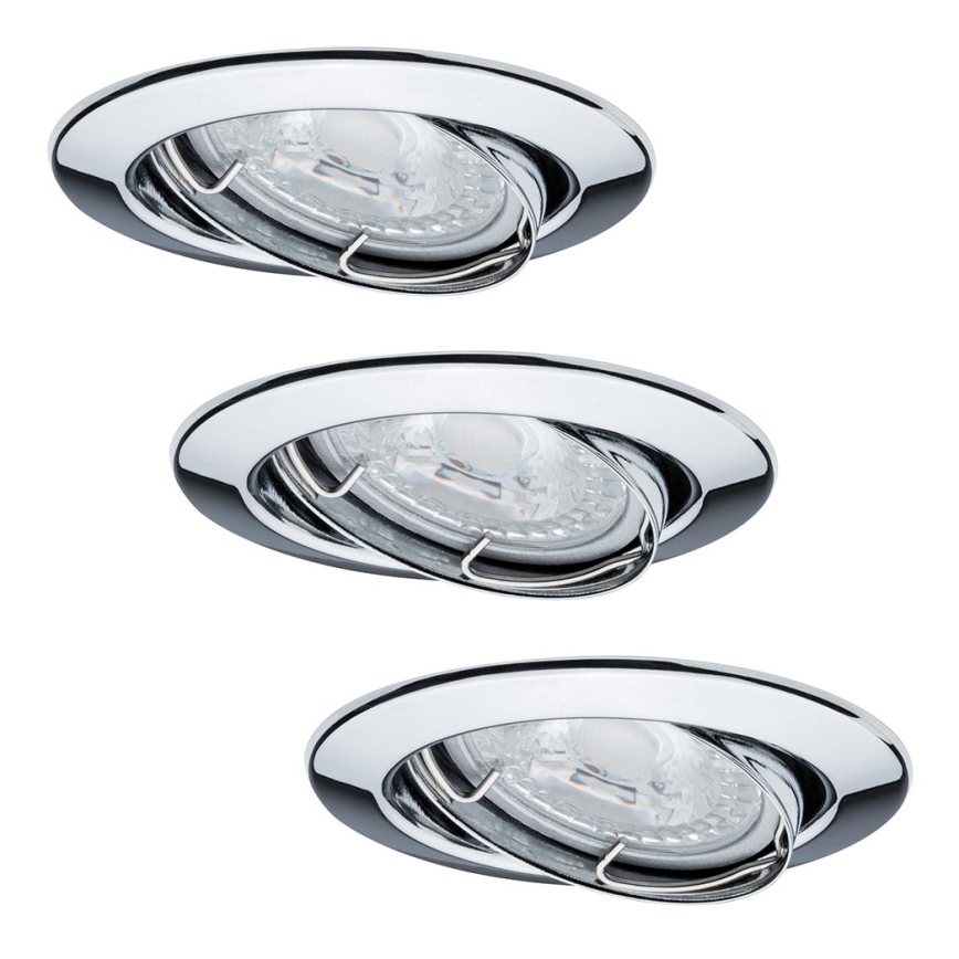 Paulmann 92101 - SADA 3x LED Podhledové svítidlo 3xGU10/6,5W/230V