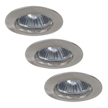Paulmann 92208 - SADA 3x IP44 Koupelnové podhledové svítidlo PREMIUM LINE 3xGU10/50W Paulmann 92208 - SADA 3x IP44 Koupelnové podhledové svítidlo PREMIUM LINE 3xGU10/50W
