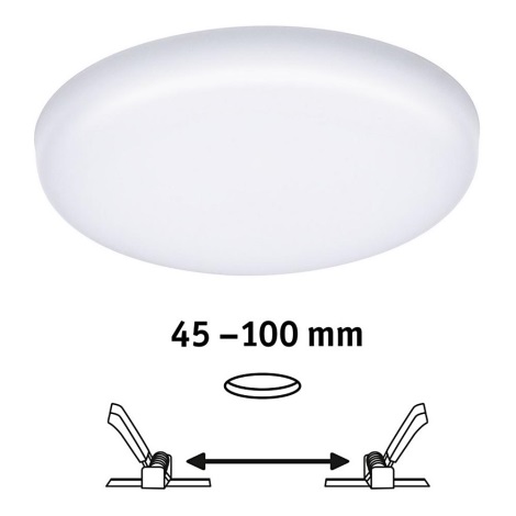 Paulmann 92391 - LED/8,5W IP44 Koupelnové podhledové svítidlo VARIFIT 230V