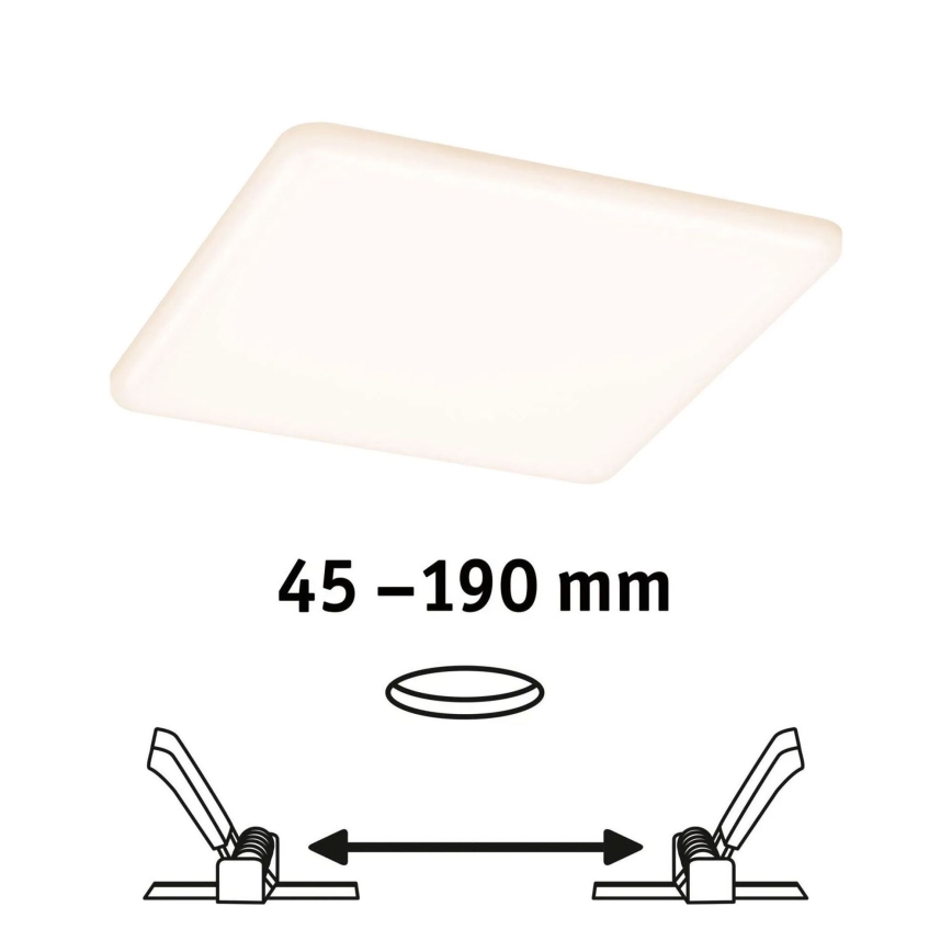 Paulmann 92395 - LED/17W IP44 Koupelnové podhledové svítidlo VARIFIT 230V