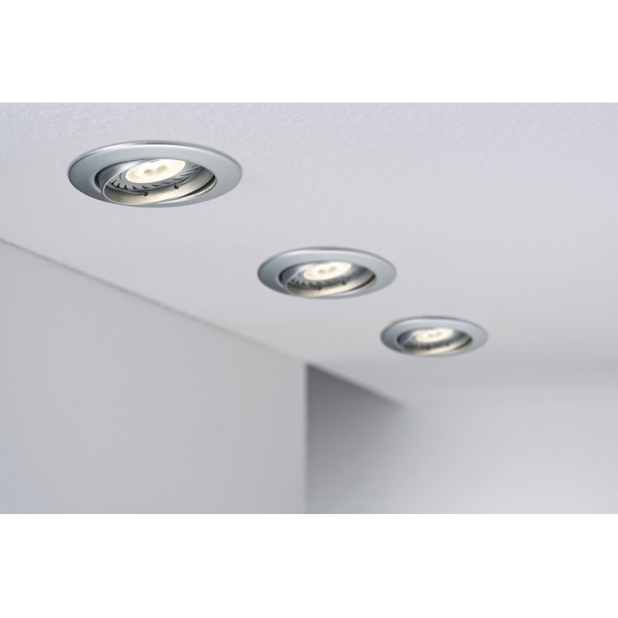 Paulmann 92516 - SADA 3xLED-GU10/3,5W Koupelnové podhledové svítidlo PREMIUM LINE 230V