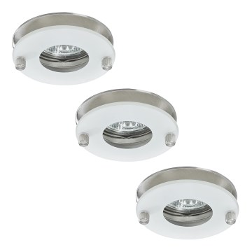 Paulmann 92549 - SADA 3x Koupelnové podhledové svítidlo PREMIUM LINE 3xGU5,3/35W/230V/12V Paulmann 92549 - SADA 3x Koupelnové podhledové svítidlo PREMIUM LINE 3xGU5,3/35W/230V/12V
