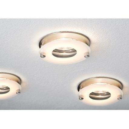 Paulmann 92549 - SADA 3x Koupelnové podhledové svítidlo PREMIUM LINE 3xGU5,3/35W/230V/12V