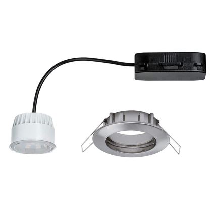 Paulmann 92756 - LED/6,8W Koupelnové podhledové svítidlo COIN 230V IP44