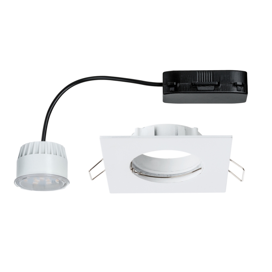Paulmann 92760 - SADA 3X LED Koupelnové podhledové svítidlo COIN LED/6,8W/230V bílá
