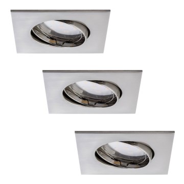 Paulmann 92773 - SADA LED/6,8W Koupelnové podhledové svítidlo COIN 230V