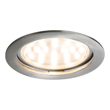 Paulmann 92782 - LED/14W IP44 Koupelnové stmívatelné podhledové svítidlo COIN 230V