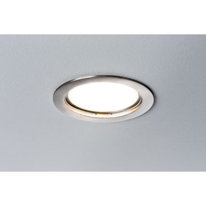 Paulmann 92782 - LED/14W IP44 Koupelnové stmívatelné podhledové svítidlo COIN 230V