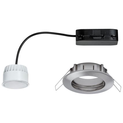 Paulmann 92805 - LED/6,8W IP44 Koupelnové podhledové svítidlo COIN 230V