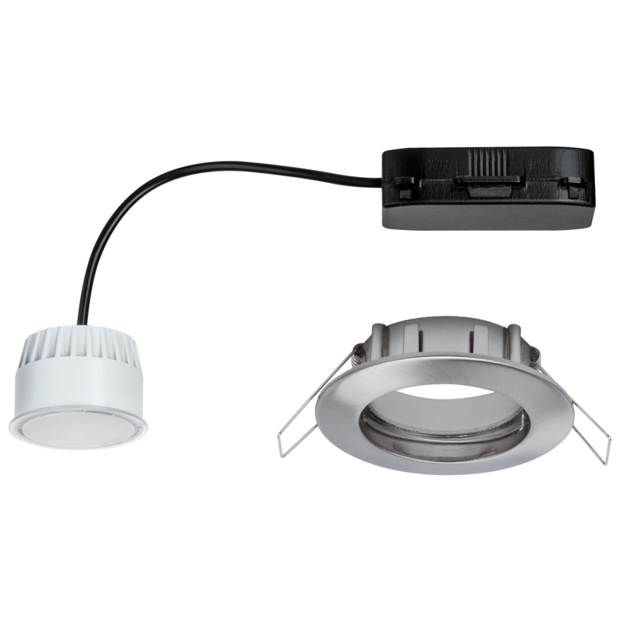 Paulmann 92805 - LED/6,8W IP44 Koupelnové podhledové svítidlo COIN 230V