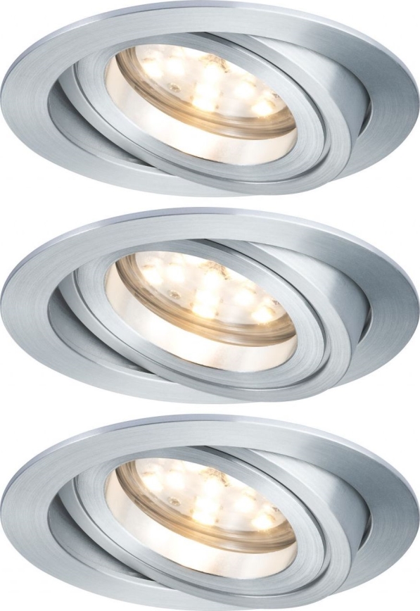 Paulmann 92817 - SADA 3xLED/7W IP23 Stmívatelné koupelnové podhledové svítidlo COIN 230V