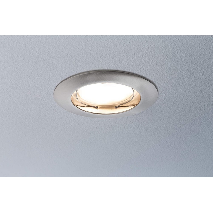 Paulmann 92827 - SADA 3xLED/7W IP44 Stmívatelné koupelnové podhledové svítidlo COIN 230V