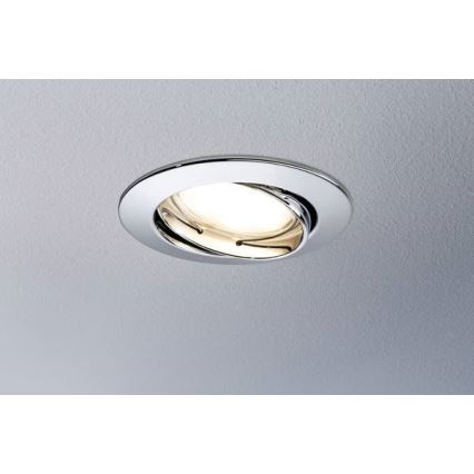 Paulmann 92836 - LED/7W Stmívatelné koupelnové podhledové svítidlo COIN 230V