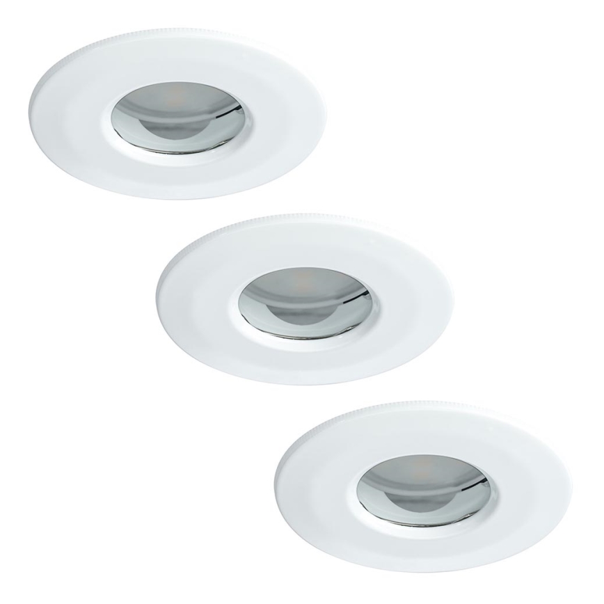Paulmann 92847 - SADA 3xLED/7W IP65 Stmívatelné koupelnové podhledové svítidlo COIN 230V