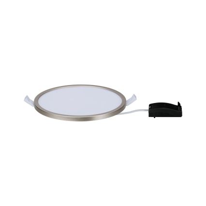 Paulmann 92935 - LED/12W IP44 Stmívatelné koupelnové podhledové svítidlo AREO 230V pr. 18 cm matný chrom