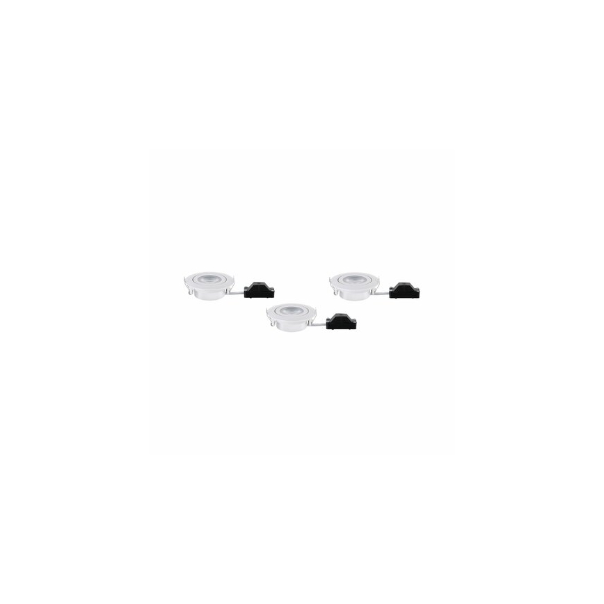Paulmann 92985 - SADA 3xLED/4,8W Stmívatelné podhledové svítidlo 230V