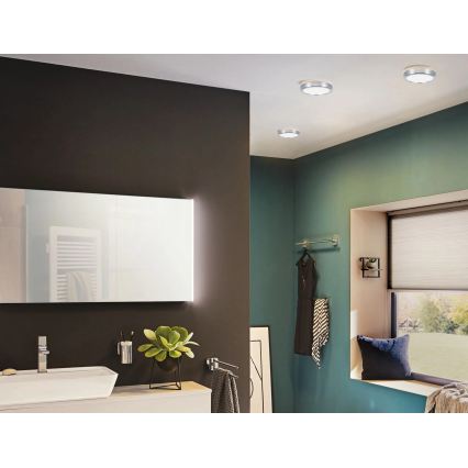 Paulmann 93018 - LED/13W IP44 Stmívatelné koupelnové stropní svítidlo AVIAR 230V
