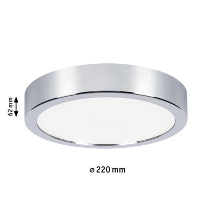Paulmann 93018 - LED/13W IP44 Stmívatelné koupelnové stropní svítidlo AVIAR 230V