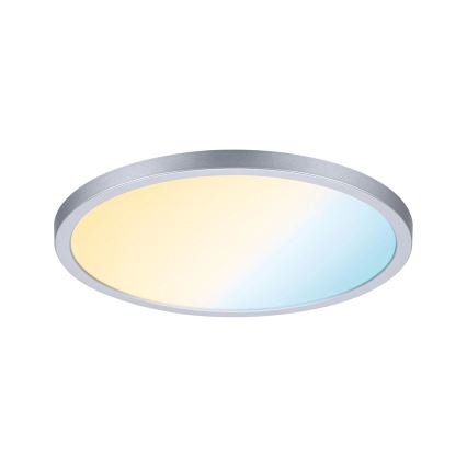 Paulmann 93046 - LED/16W IP44 Stmívatelné koupelnové podhledové svítidlo AREO 230V 3000-6500K pr. 23 cm matný chrom