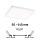 Paulmann 93059 - LED/13W IP44 Stmívatelné koupelnové podhledové svítidlo AREO 230V 17,5x17,5 cm bílá
