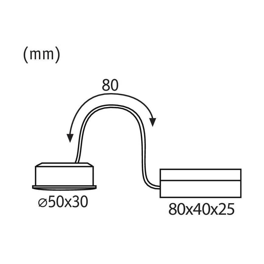 Paulmann 93078 - LED/6W Stmívatelný modul NOVA 230V 2700K