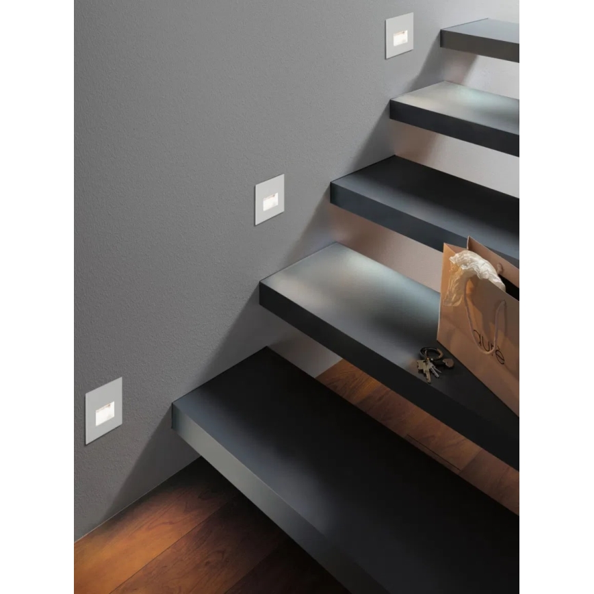 Paulmann 93093 - LED/1,2W Schodišťové svítidlo EDGE 230V