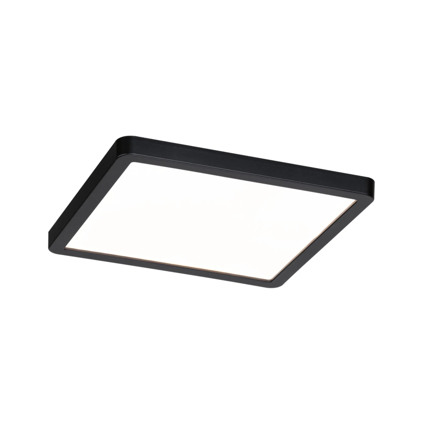 Paulmann 93101 - LED/13W IP44 Koupelnové podhledové svítidlo AREO 230V 2000/3000/4000K 17,5x17,5 cm černá