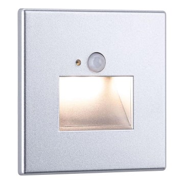 Paulmann  93134 - LED/1,2W Schodišťové svítidlo se senzorem EDGE 230V matný chrom