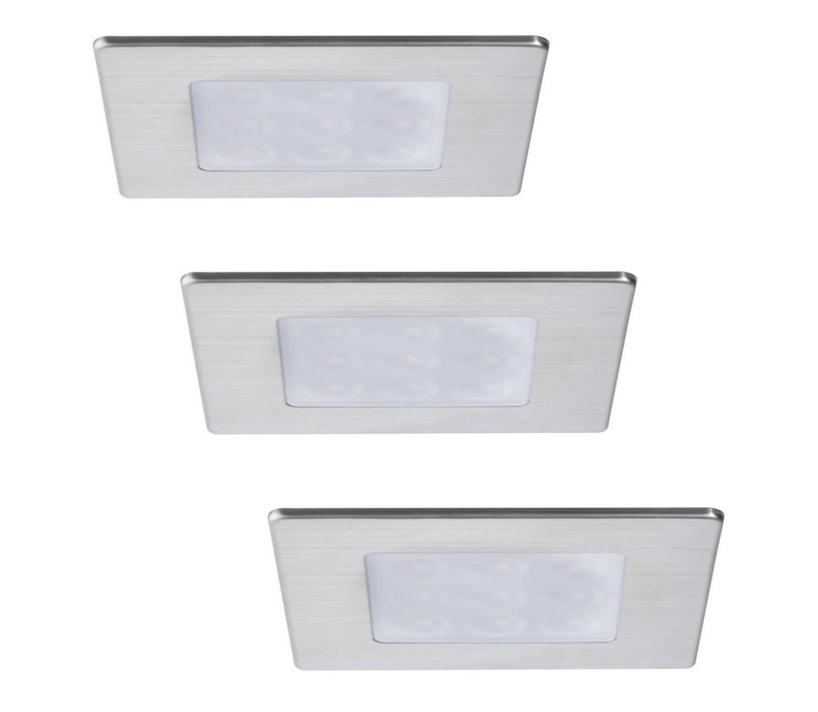Paulmann Paulmann 93558 - SADA 3x LED/3,6W Podhledové svítidlo 230V W1593