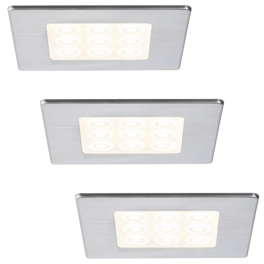 Paulmann 93558 - SADA 3x LED/3,6W Podhledové svítidlo 230V