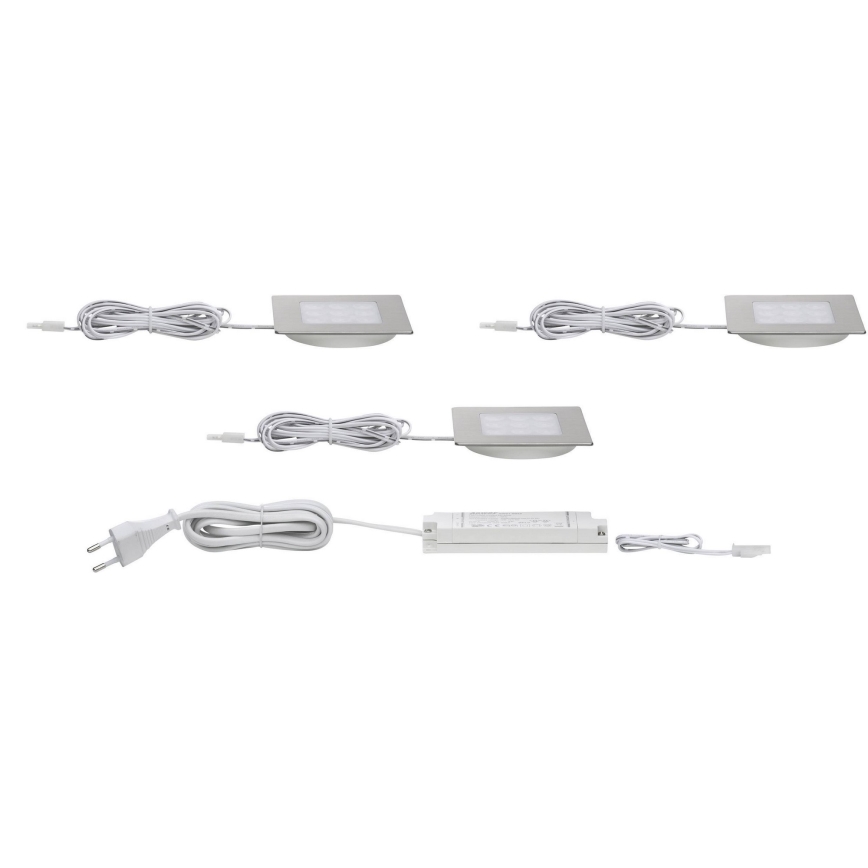 Paulmann 93558 - SADA 3x LED/3,6W Podhledové svítidlo 230V