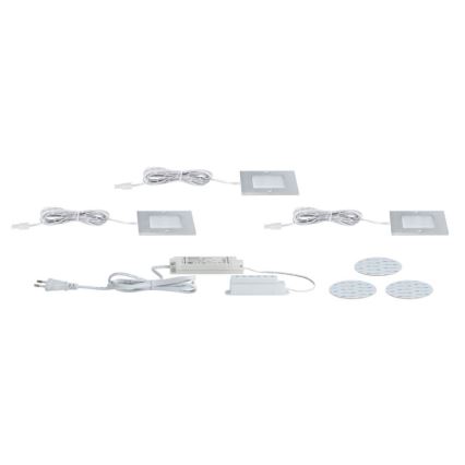Paulmann 93561 - SADA 3xLED/4,7W Osvětlení nábytku MICRO LINE 230V