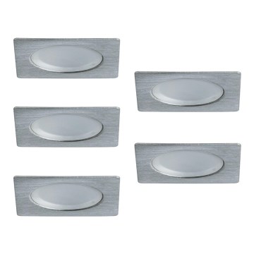 Paulmann 93587 - SADA 5xLED/0,4W Podhledové svítidlo 12V/230V 2700K