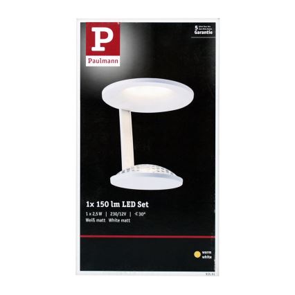 Paulmann 93591 - LED/2,5W Stropní svítidlo GLINT 230V