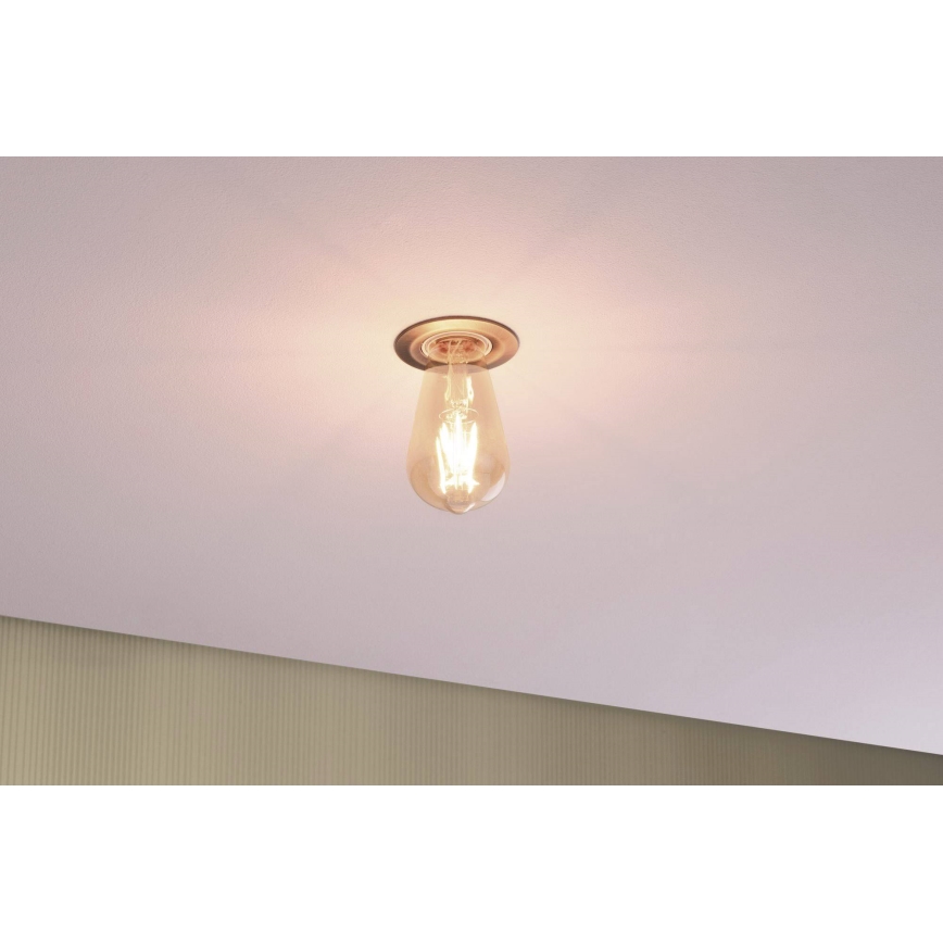 Paulmann 93669 - 1xE27/10W Podhledové svítidlo NOVA 230V bronzová